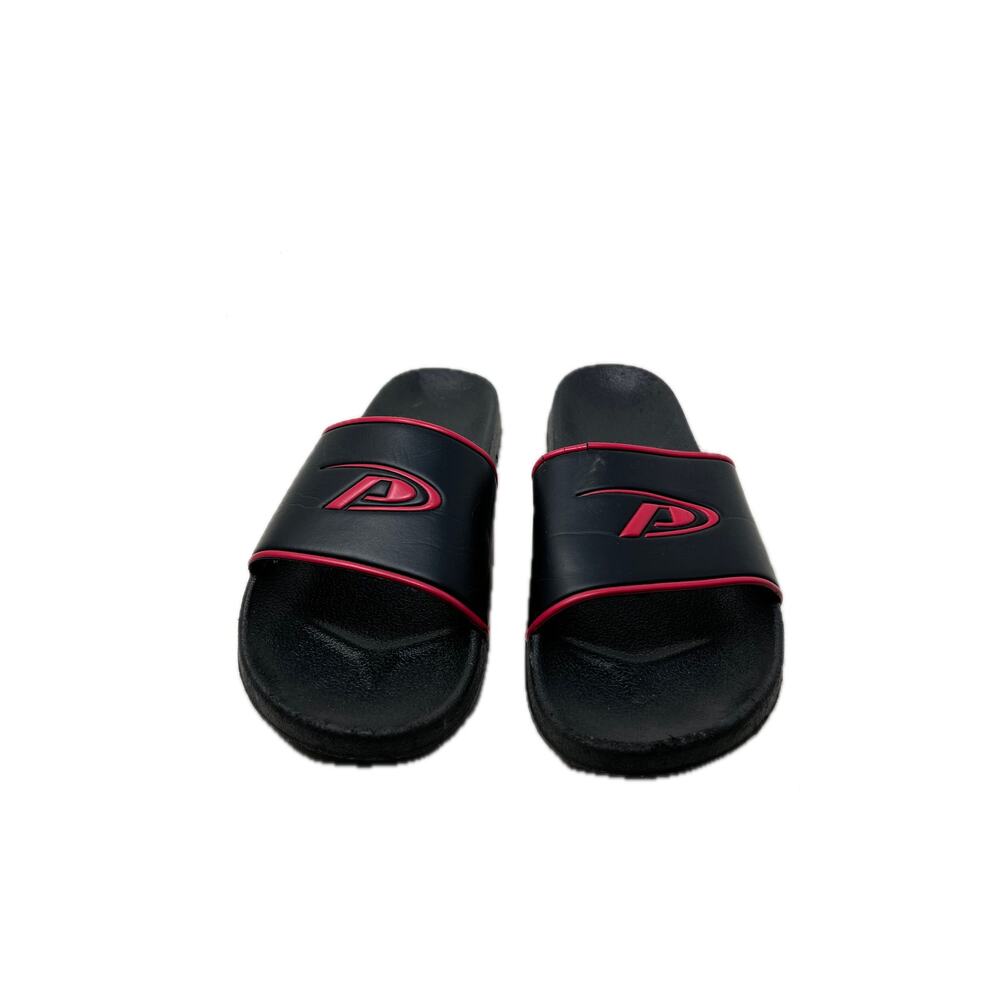 Pro Player Black Red Sandals Slides Mens 10 Womans 11